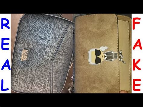 karl lagerfeld bag original vs fake